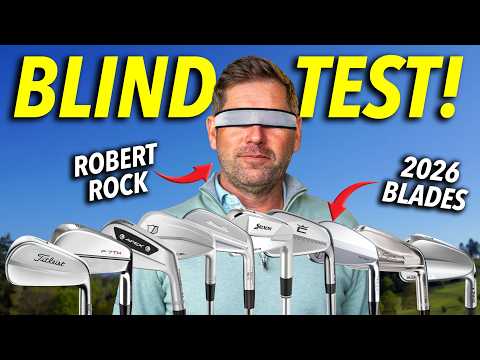 We Asked Robert Rock To Blind Test And Rank 10 Blade Irons
