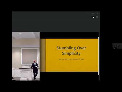 Stumbling Over Simplicity by David Thomley