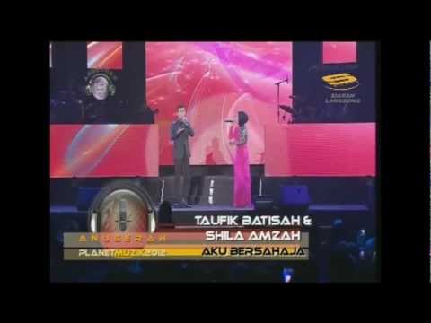 [APM 2012] Taufik Batisah ft Shila Amzah - Aku Bersahaja