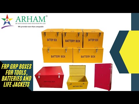 Frp (Fibreglass) Life Jacket Box, 2 Way