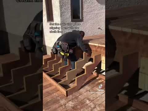 How To Mount Deck Stairs