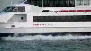 preview picture of video 'Fast Ferry 'Starflyte' Auckland New Zealand'