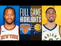 KNICKS at PACERS | FULL GAME HIGHLIGHTS | December 30, 2023