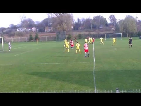 Korona Łaszczów - Sparta Łabunie Strzał Adam Adamczuk