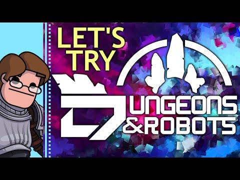 Let's Try Dungeons & Robots - Early Access Launch Version Multiplayer Gameplay