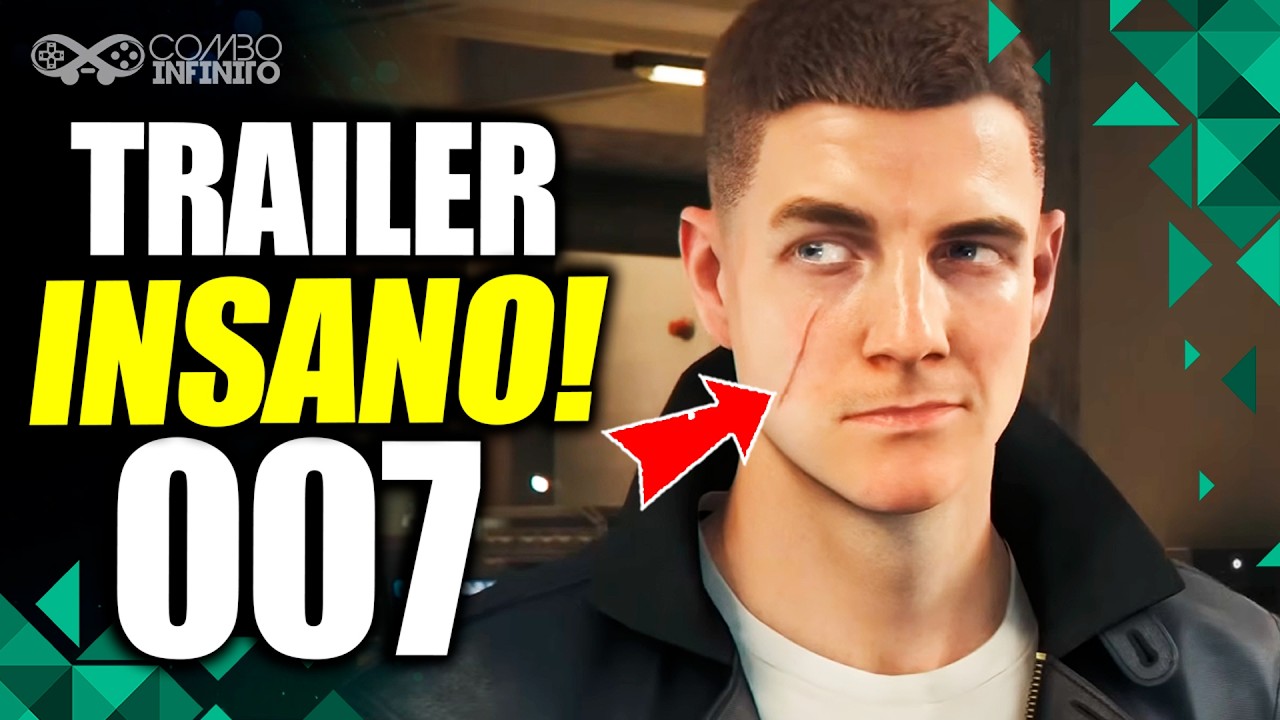 QUE TRAILER! 007 First Light é um UNCHARTED com HITMAN e CONVENCE! REACT!