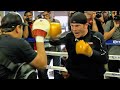 CANELO MONSTER COMBINATIONS ON THE MITTS - UNRELEASED TRAINING FOOTAGE | REMASTERED