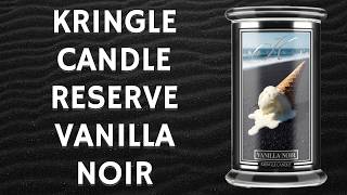 NEW Kringle Candle Reserve Vanilla Noir - I love it but...