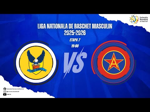 Liga Nationala de Baschet Masculin 25/26 -  CSU Sibiu vs CSA Steaua Sharks București