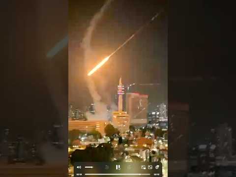 IRAN'S DIRECT HIT ON ISRAEL! Tel Aviv LIVE!