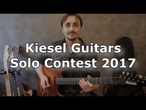 Kiesel Guitars Solo Contest 2017 - Vladimir Shevyakov