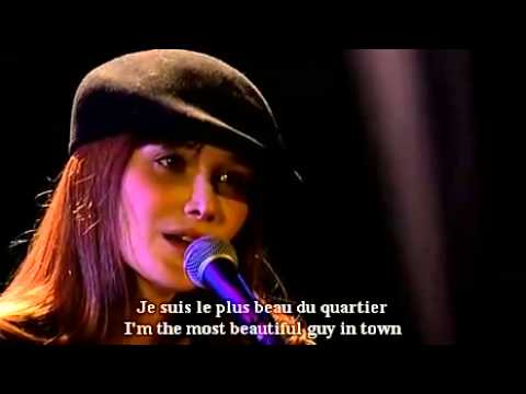 Carla Bruni   Le plus beau du quartier   French and English subtitles