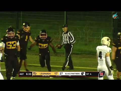 🏈 Résumé D1 Élite :  - HIGHLIGHTS LEOPARDS - BLACK PANTHERS