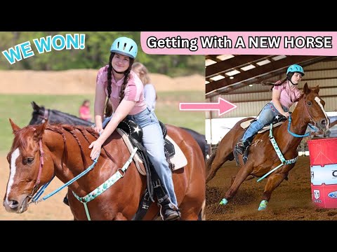 GETTING WITH A NEW BARREL HORSE EPISODE 1