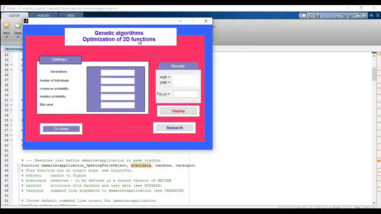 Cool Matlab Projects