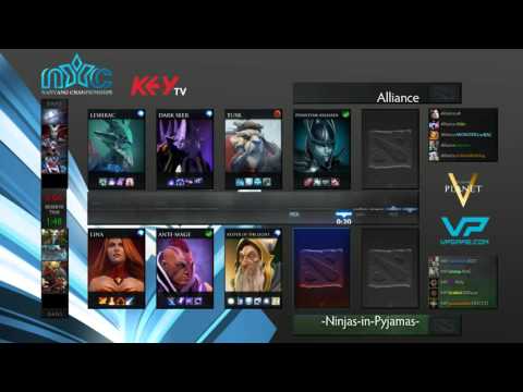 Alliance vs NiP - Game 1 (Nanyang Championships 2015 - EU Playoffs)