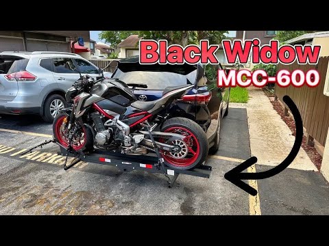Most Convenient Way To Transport A Motorcycle - Black Widow Carrier (2023)!