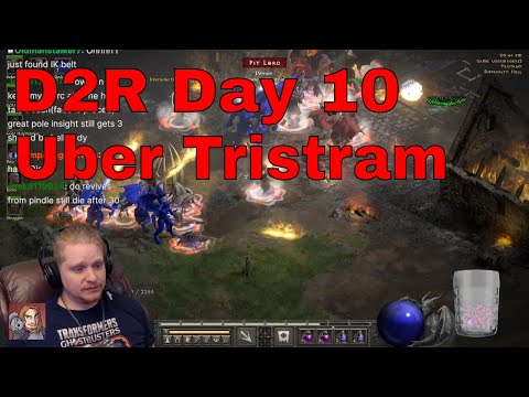 Diablo II Resurrected Day 10 Killing Ubers in Uber Tristram!