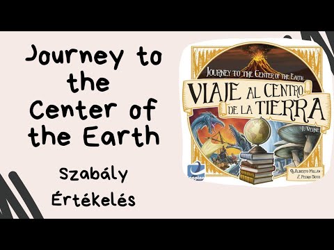 Utazás a föld középpontja felé: Journey to the Center of the Earth játékbemutató és szabályismertető - Társasozz Okosan!