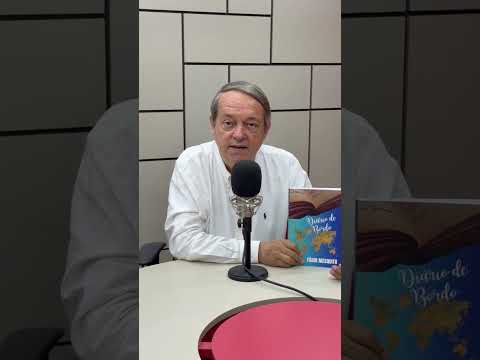 Médico epidemiologista Fábio Mesquita convida para o lançamento do livro “Diário de Bordo”