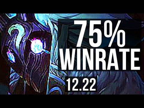 KINDRED vs HECARIM (JNG) | 75% winrate, 8/2/5, Dominating | KR Diamond | 12.22