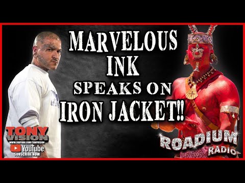 MARVELOUS INK SPEAKS ON IRON JACKET - LIVE ON ROADIUM RADIO