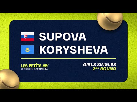 Les Petits As 2023 | Girls Singles 2R | Kali Supova vs Eva Korysheva