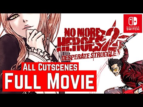 No More Heroes 2: Desperate Struggle [Switch] - [FULL MOVIE] (All Cutscenes) - No Commentary