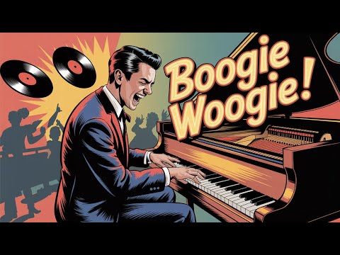A 1950s Blues Party – 1 Hour of Piano Boogie-Woogie, Jump & Jive