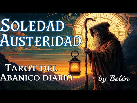 La Soledad del Ermitaño 🔮 | Austeridad, silencio y sabiduría interior / Tarot del Abanico Diario