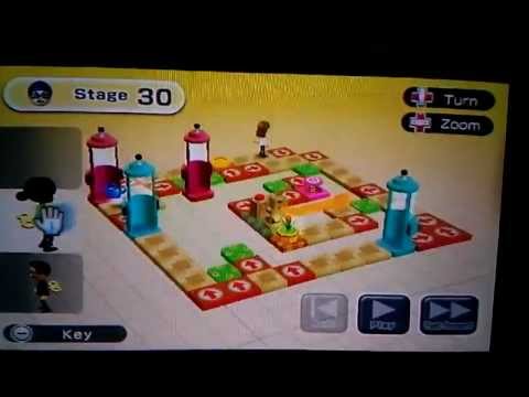 How to solve Wii Party - Garden Gridlock - Stage 30
