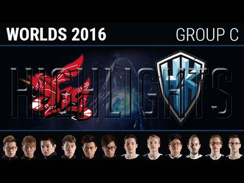 AHQ vs H2K, Highlights, S6 World Championship 2016 Week 2 Group C Day 6, AHQ vs H2K