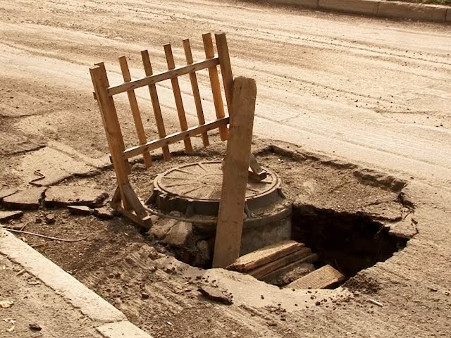 Дороги продержались до первого ливня