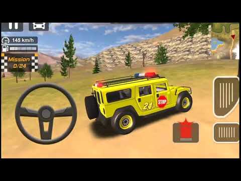 off-road American Police Car Chasing Game Simulation – Drifting Police Car
