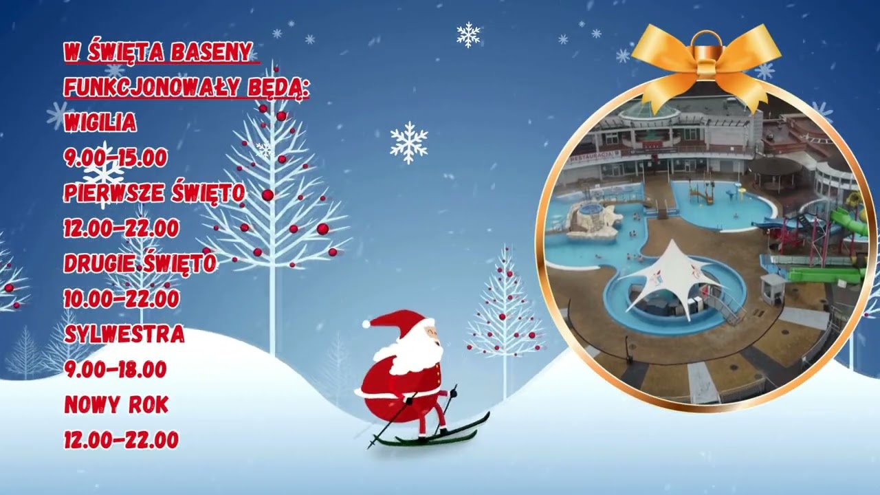 Termy Uniejów zapraszają w okresie świątecznym