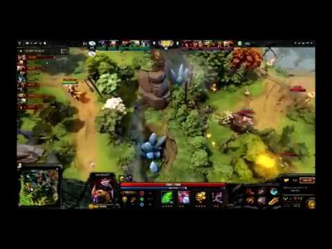 OG vs EG - Perfect Teamplay between S4's Batrider and Jerax' Pudge (poor Artour)