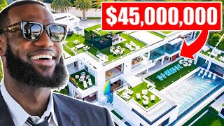 MOST EXPENSIVE MANSIONS OF NBA STARS (LeBron James, Kevin Durant, James Harden, Steph Curry)