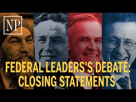 Federal Leaders' Debate Closing statements