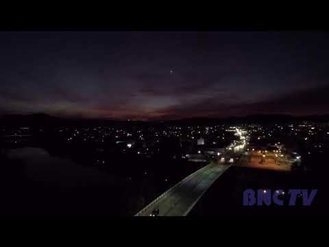 Tubarão, SC, num panorama noturno! #GoPRO​ #BNCTVTubarão