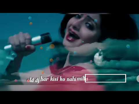 Har Kisi Ko Nahi Milta Yahan Pyar Zindagi Mein (4K Video UHD Audio) - Janbaaz | Feroz Khan | Sridevi