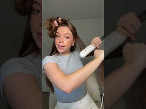 The best straightening brush ever!?👀 wavytalk pro steam straightener