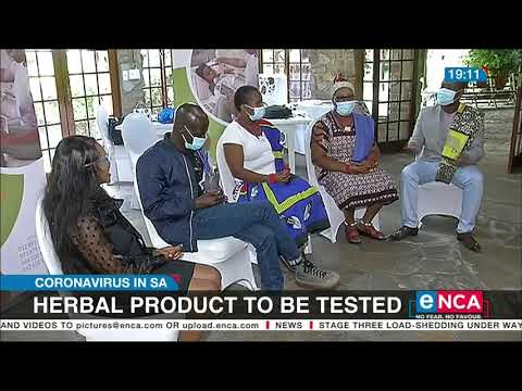 Herbal product to be tested