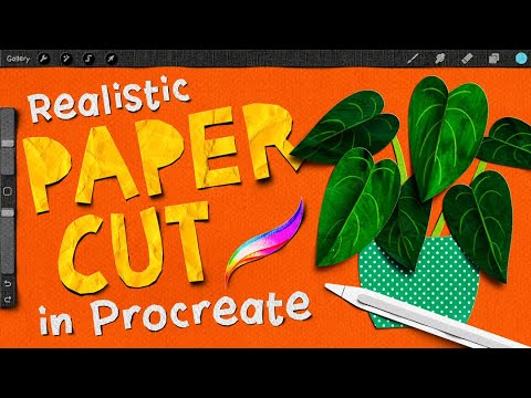 Realistic Paper Cut Effect in Procreate + FREE Paper Pack (New Class on Skillshare!)