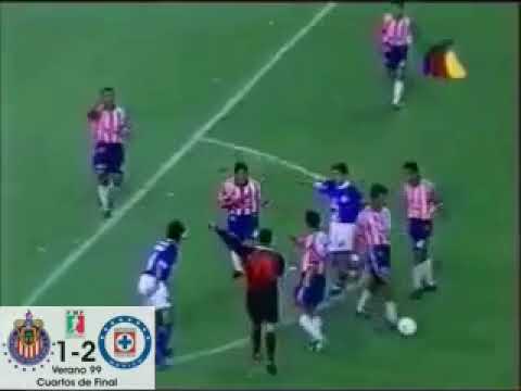 Chivas 1-2 Cruz Azul Cuartos de Final ida Verano 1999
