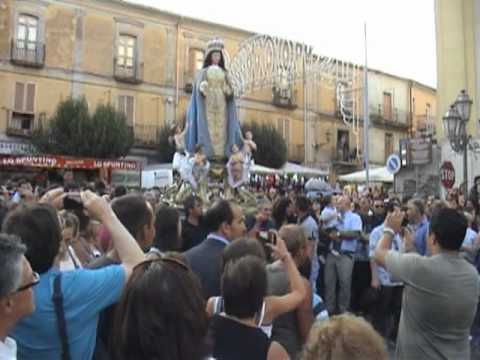 Girifalco 15 agosto 2011. Festa di San Rocco. Incontro tra San Rocco e la Madonna.mpg