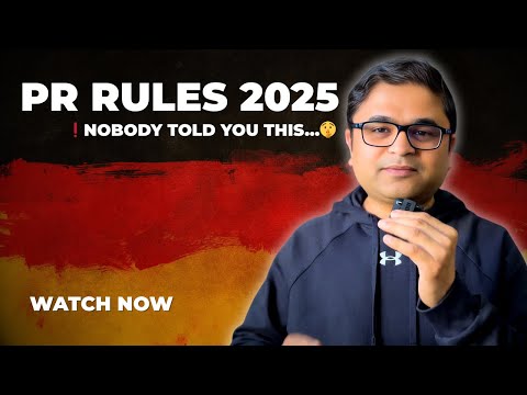❗PR Rejected After 3 Years in Germany? 2025 Rules You Must Know