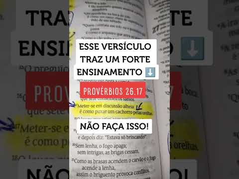 ESSE VERSÍCULO TRAZ UM FORTE ENSINAMENTO!#shorts #palavradosenhor #versiculo #deus #bíblia #entenda