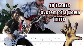 Download lagu 10 Iconic System of a Down Riffs (with Tabs) mp3