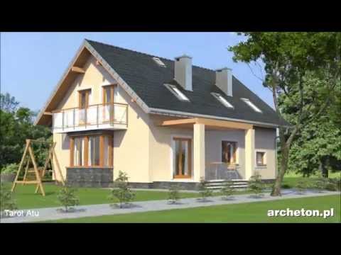 Projekt domu Tarot Atu - archeton.pl