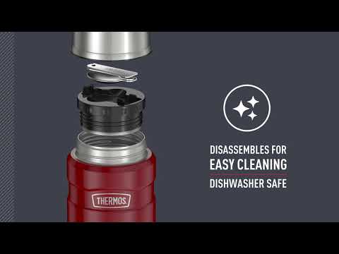 Thermos Stainless King Food Jar 0.47 Stainless Steel